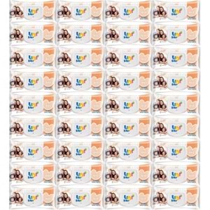 Uni Baby Islak Havlu Mendil 90 Yaprak Aile (36 Lı Set) 3240 Yaprak Plastik Kapaklı