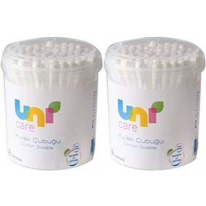 Uni Baby Kulak Temizleme Çubuğu 200 Adet (2 Li Set)