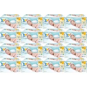 Uni Baby Islak Havlu Hassas Yeni Doğan 40 Yaprak (48Li Set) 1920 Yaprak (Narin Ciltler için)(16PK*3)
