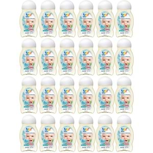 Uni Baby Bebek Saç ve Vücut Şampuanı 200ML Klasik (24 Lü Set)