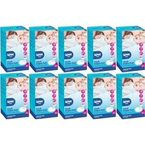 Wee Baby Klasik Göğüs Pedi (40 Lı) 400 Adet (10Pk*40)