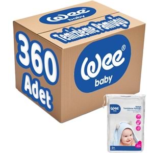 Wee Baby Bebek Temizleme Pamuğu 360 Adet (6PK*60)