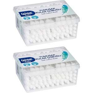 Wee Baby Emniyetli Kulak Çubuğu 60 Lı Pk (WEE-894) (2 Li Set)