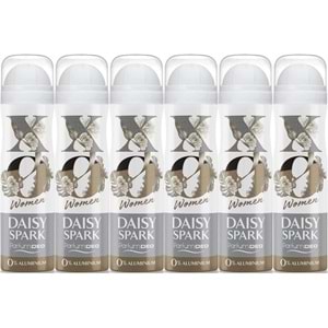 XO Deodorant 150ML Women-Kadın Daisy Spark (6 Lı Set)