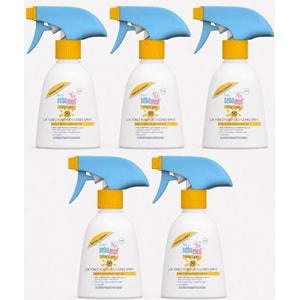 Sebamed Sun Care Bebek Güneş Losyonu Kremi Sprey 50+ 200ML PARFÜMSÜZ (Hassas Ciltler) (5 Li Set)