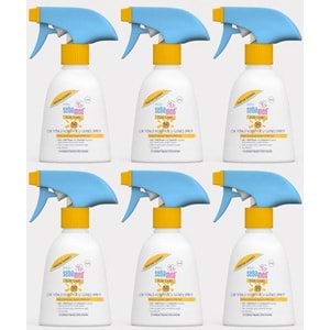 Sebamed Sun Care Bebek Güneş Losyonu Kremi Sprey 50+ 200ML PARFÜMSÜZ (Hassas Ciltler) (6 Lı Set)
