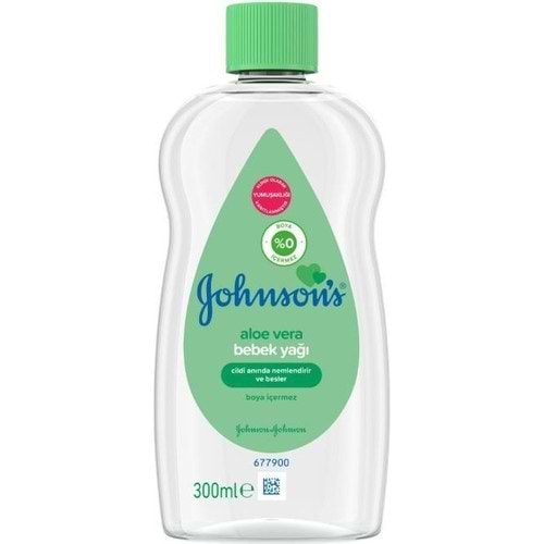 Johnsons Baby Bebek Yağı 300ML Aleo Vera