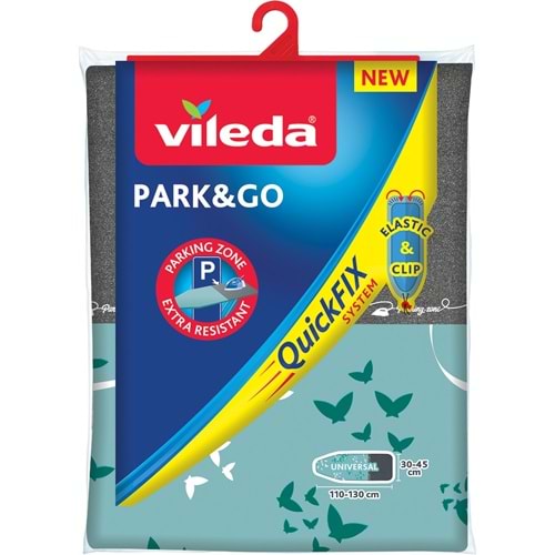 Vileda Ütü Masası Kılıfı Viva Park&Go (Universal Ebat)