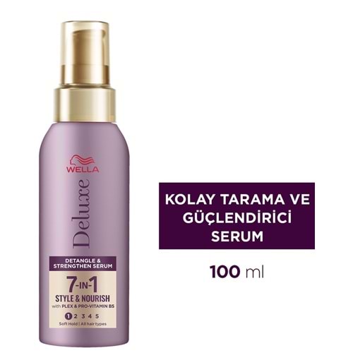 Wella Deluxe Bukle Saç Serum 100 ML Kolay Tarama & Güçlendirici