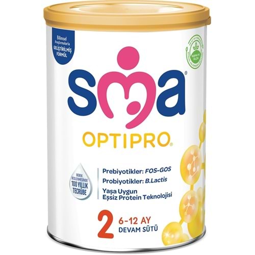 Sma Optipro 800GR No:2 Devam Sütü (6-12 Ay)