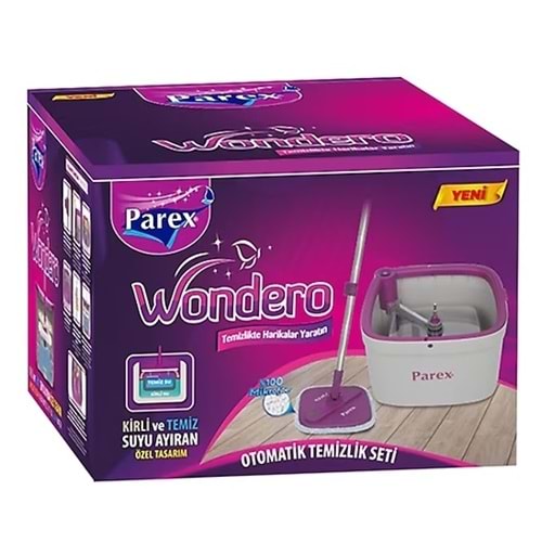 Parex Wondero Otomatik Temizlik Seti (Temiz & Kirlik Suyu Ayıran Özellik)