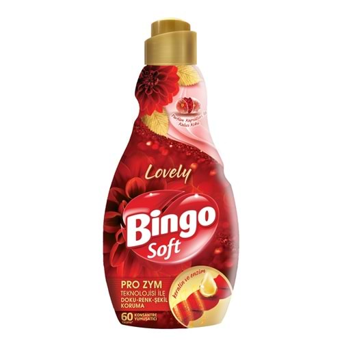 Bingo Soft Çamaşır Yumuşatıcı Konsantre 1440ML Lovely