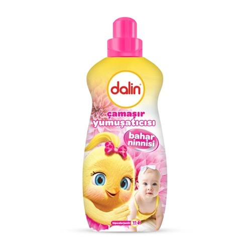 Dalin Çamaşır Yumuşatıcı Konsantre 1500ML Bahar Ninnisi (Bebeklere Özel)