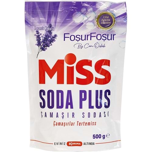 Miss Soda Plus Çamaşır Sodası 500GR Lavanta