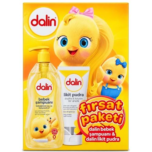 Dalin Bebek Şampuanı 700 ML + Likit Pudra 100 ML Fırsat Paketi