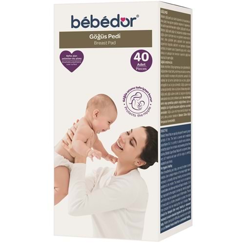 Bebedor Göğüs Pedi 40 Lı Pk