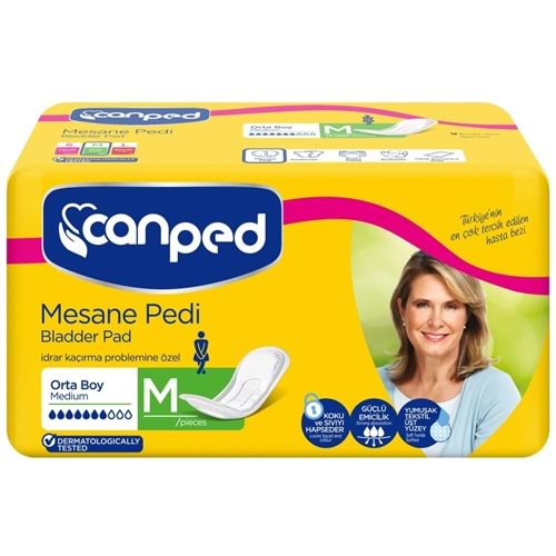 Canped Mesane Pedi Klasik M-Orta Boy (İç Adet 10 Lu) Tekli Paket