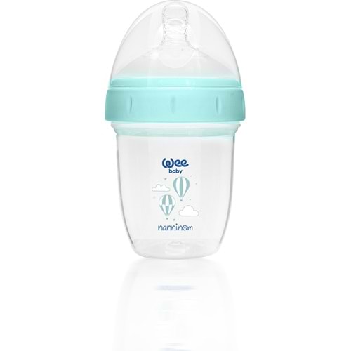 Wee Baby Nanninom Antikolik Geniş Ağızlı Biberon 150 ML (0-6 Ay)