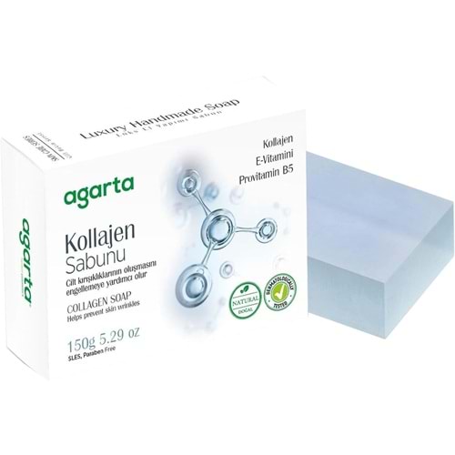 Agarta El Yapımı Doğal Sabun 150GR Kollajen