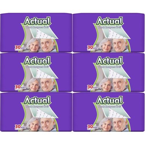 Actual Hasta Alt Açma Yatak Koruyucu Örtü 60*90CM 180 Adet (6PK*30)