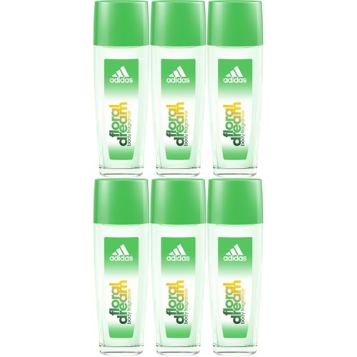 adidas Deodorant 75ML Women-Kadın Floral Dream Natural (6 Lı Set)