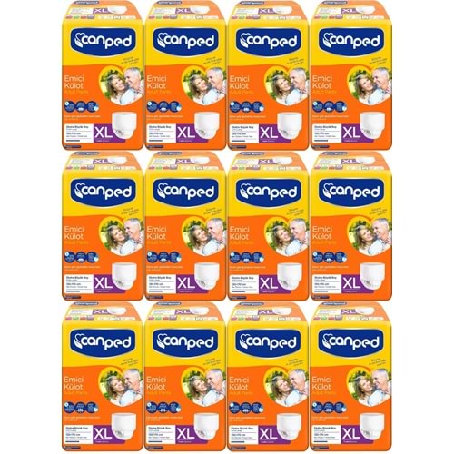 Canped Emici Külot Hasta Bezi XL-Extra Large Büyük Adet 84 (12PK*7)
