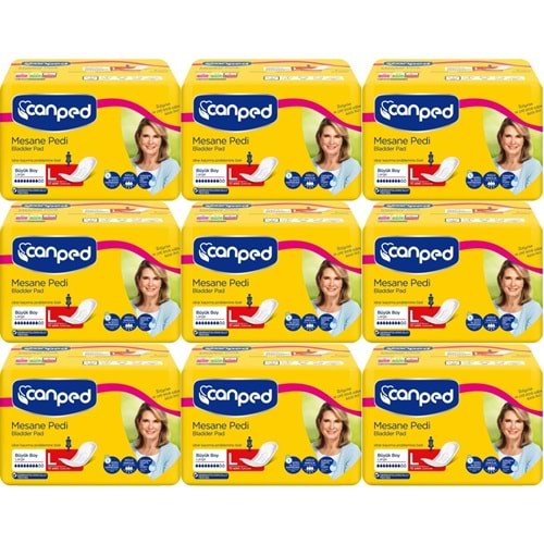 Canped Mesane Pedi Klasik L - Large - Büyük Boy 90 Adet (9PK*10)