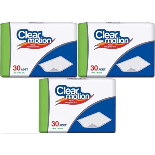 Clearmotion Hasta Yatak Koruyucu 90*180CM 90 Adet (3PK*30)