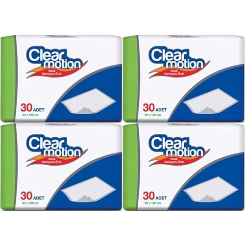 Clearmotion Hasta Yatak Koruyucu 90*180CM 120 Adet (4PK*30)