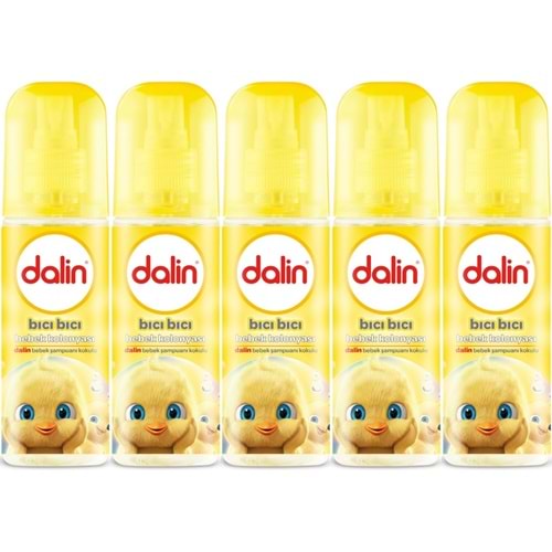 Dalin Bebek Kolonyası 150ML Klasik (Bıcı Bıcı Kokusu) (5 Li Set)