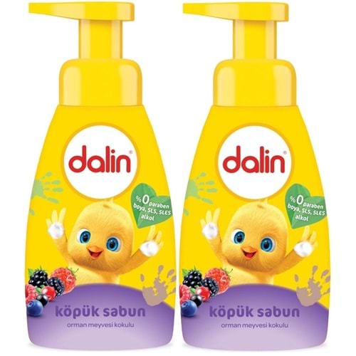 Dalin Köpük Sabun 200ML Orman Meyveli Çoçuklarınız için (2 Li Set)