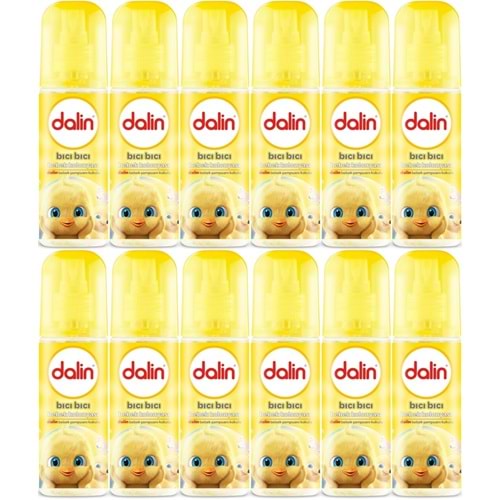Dalin Bebek Kolonyası 150ML Klasik (Bıcı Bıcı Kokusu) (12 Li Set)