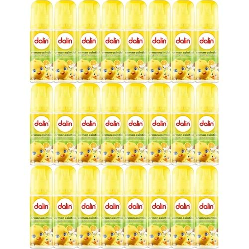 Dalin Bebek Kolonyası 150ML Orman Esintisi (Turunçgiller-Yasemin-Misk Kokulu) (24 Lü Set)