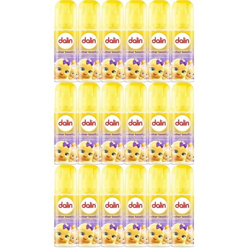 Dalin Bebek Kolonyası 150ML Bahar Tazeliği (Manolya-Ylang,Ylang-Amber Kokulu) (18 Li Set)