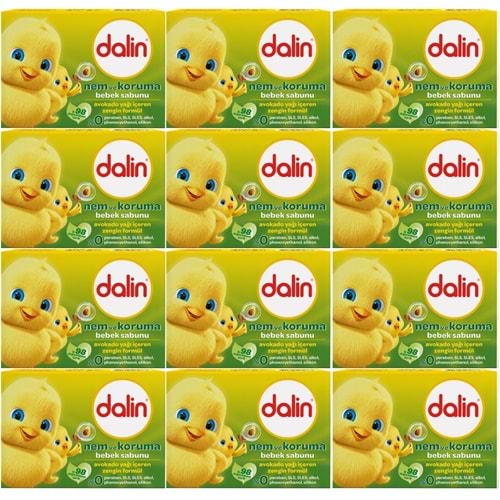 Dalin Bebek Sabunu 100GR Avakadolu (12 Li Set)
