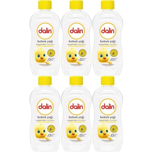 Dalin Bebek Yağı 300ML Klasik Etkin Nemlendirici (6 Lı Set)