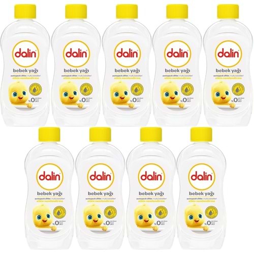 Dalin Bebek Yağı 300ML Klasik Etkin Nemlendirici (9 Lu Set)