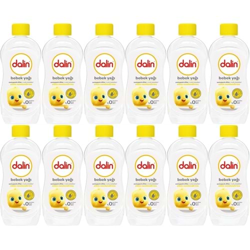 Dalin Bebek Yağı 300ML Klasik Etkin Nemlendirici (12 Li Set)