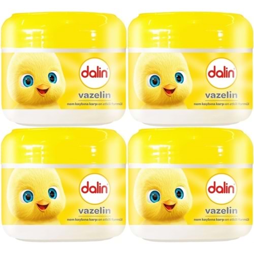 Dalin Vazelin 100ML Klasik (4 Lü Set)
