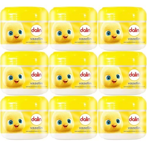 Dalin Vazelin 100ML Klasik (9 Lu Set)
