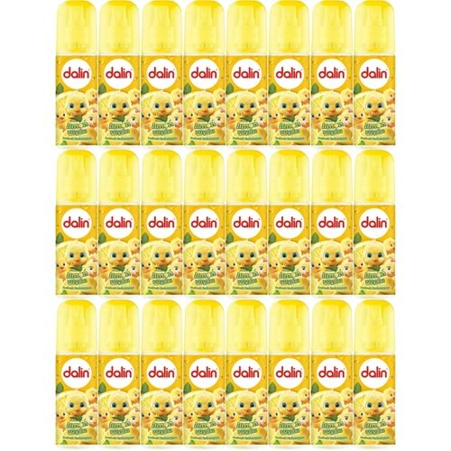 Dalin Bebek Kolonyası 150ML Limon Çiçeği (Limon-Bergomat-Papatya) (24 Lü Set)
