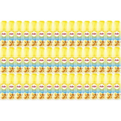 Dalin Bebek Kolonyası 150ML Deniz Esintisi (Bergomat-Zambak-Misk Kokulu) (48 Li Set)