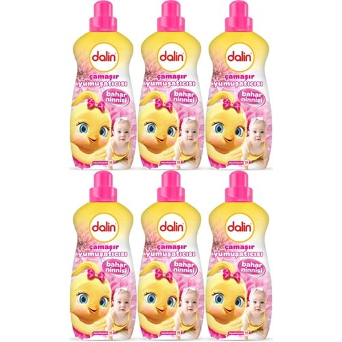 Dalin Çamaşır Yumuşatıcı Konsantre 1500ML Bahar Ninnisi (6 Lı Set) (Bebeklere Özel)