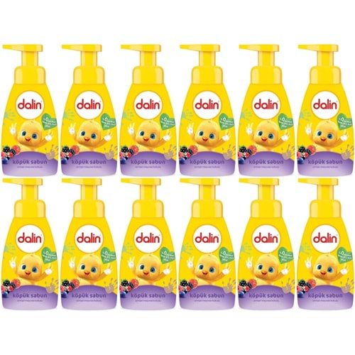 Dalin Köpük Sabun 200ML Orman Meyveli (Çoçuklarınız için) (12 Li Set)