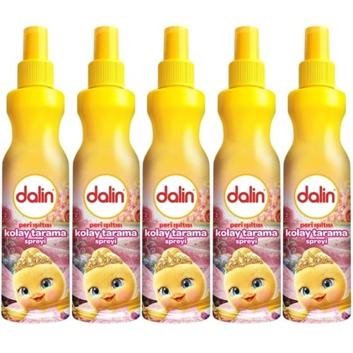 Dalin Kolay Saç Tarama Spreyi 200ML Peri Işıltısı (5 Li Set)