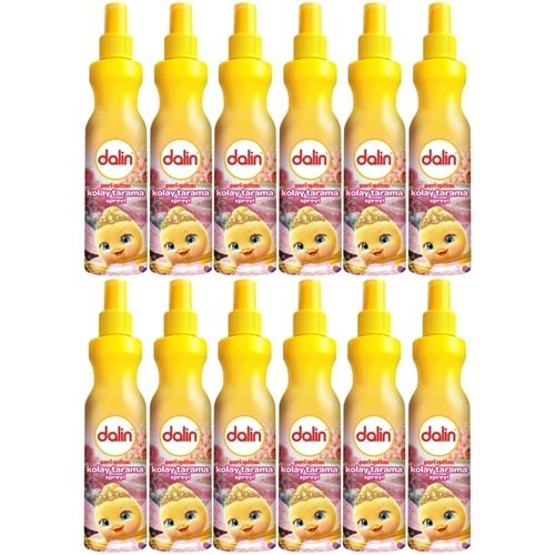 Dalin Kolay Saç Tarama Spreyi 200ML Peri Işıltısı (12 Li Set)