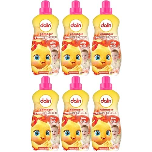 Dalin Çamaşır Yumuşatıcı 1500ML Gün Işığı (Hipoalerjenik) (6 Lı Set)
