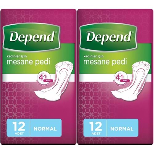 Depend Mesane Pedi Kadın Normal 24 Adet