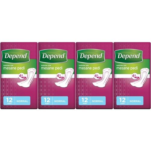 Depend Mesane Pedi Kadın Normal 48 Adet
