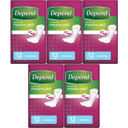 Depend Mesane Pedi Kadın Normal 60 Adet
